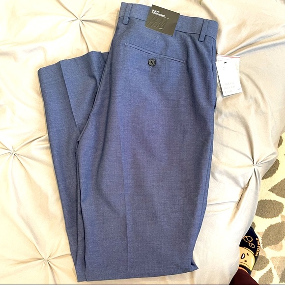 Men’s H&M Slim Fit Suit Dress Pants - Picture 1 of 5
